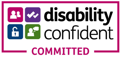 Disability Confident Committed logo